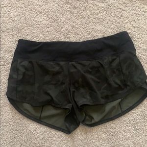 Lululemon Camo Speed Short